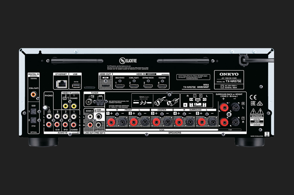 Receiver Onkyo TX-NR575E