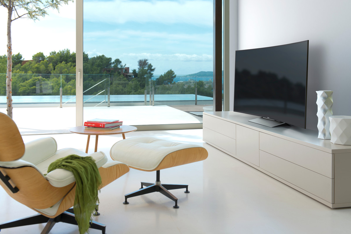  TV SONY Bravia KD 55SD8505, Curbat, 4K, 139cm