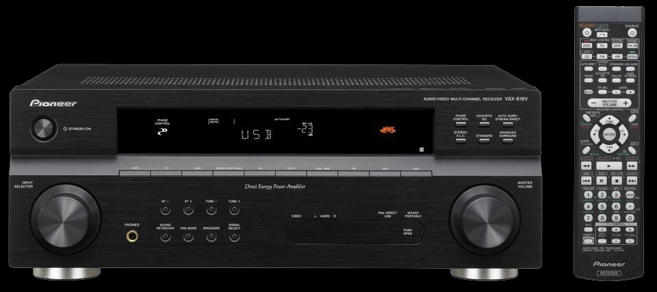 Receiver Pioneer VSX-818V-K
