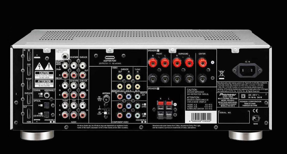 Receiver Pioneer VSX-820