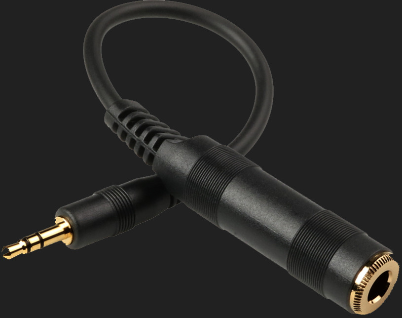 Sennheiser Adapter 6.3mm jack to 3.5mm jack, gold