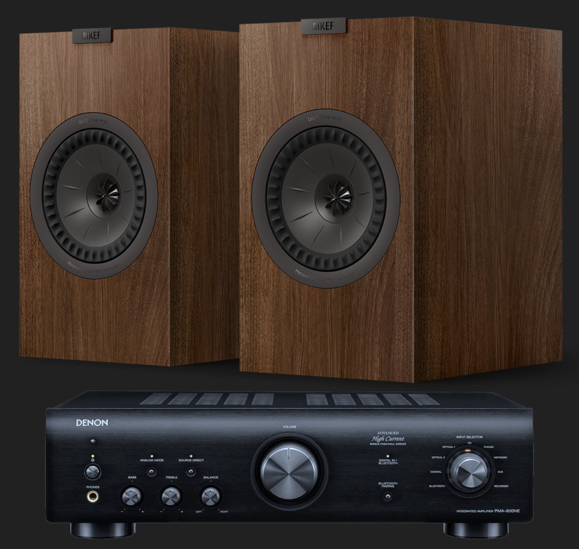 Pachet PROMO KEF Q3 Meta + Denon PMA-600NE