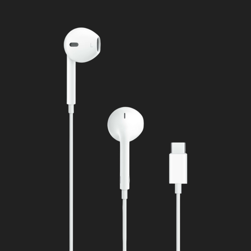 Casti Apple EarPods USB-C, Control pe fir si Microfon