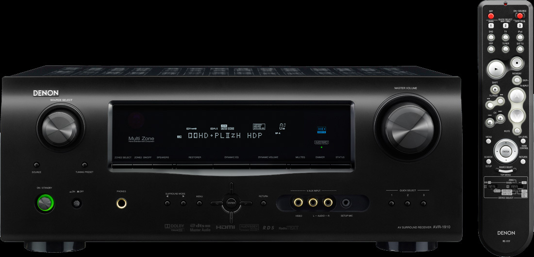 Receiver Denon AVR-1910