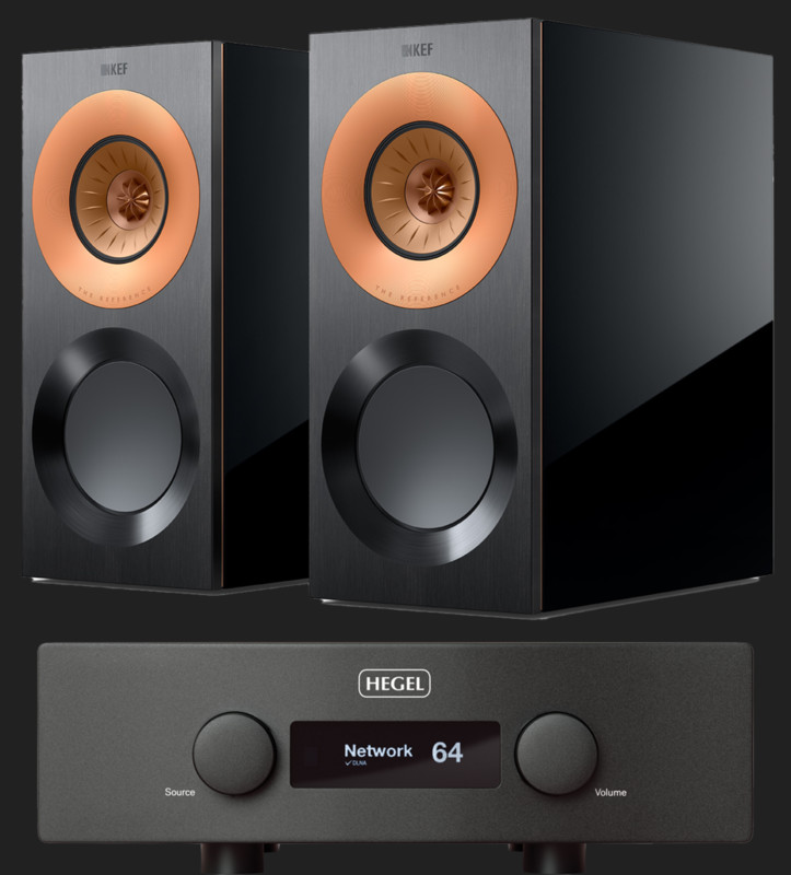 Pachet PROMO KEF Reference 1 Meta + Hegel H390