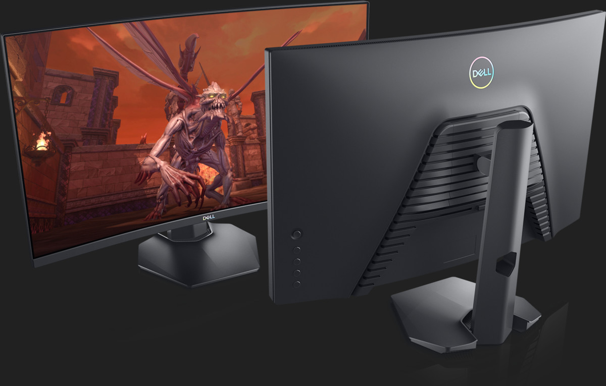 Monitor Dell S2721HGFA  Gaming VA LED curbat,  27