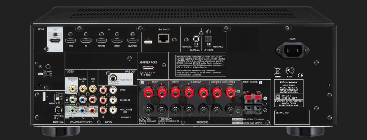 Receiver Pioneer VSX-828