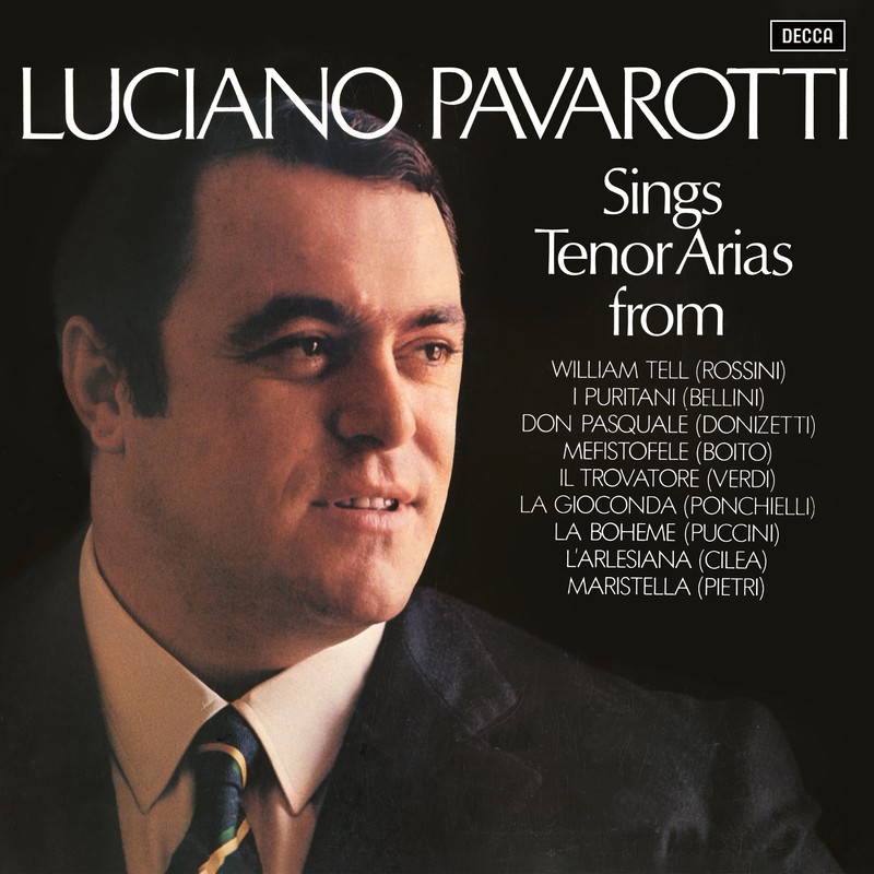 VINIL DECCA Luciano Pavarotti - Tenor Arias From Italian Opera