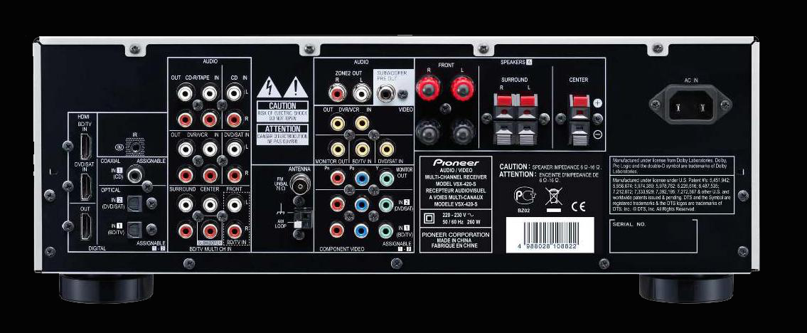 Receiver Pioneer VSX-420