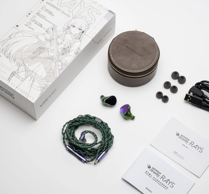 Casti PC/Gaming Moondrop MOONDROP RAYS Gaming In-Ear Monitor