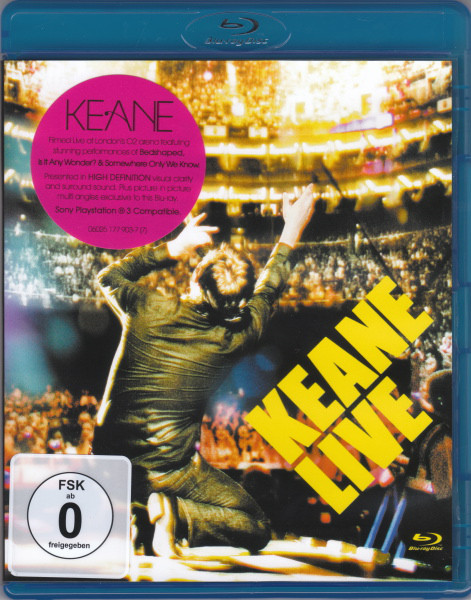 BLURAY Universal Records Keane - Live