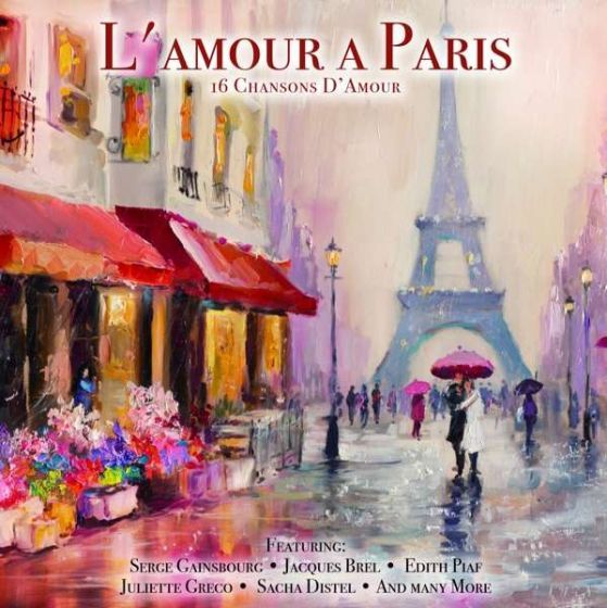 VINIL BELLEVUE Various - L'amour A Paris (16 Chansons D'amour)