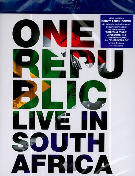BLURAY UNIVERSAL RECORDS One Republic - Live In South Africa