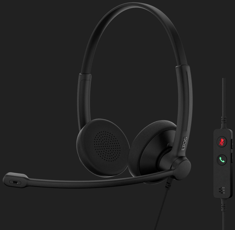 Casti EPOS IMPACT 100 UC Stereo USB-C+A