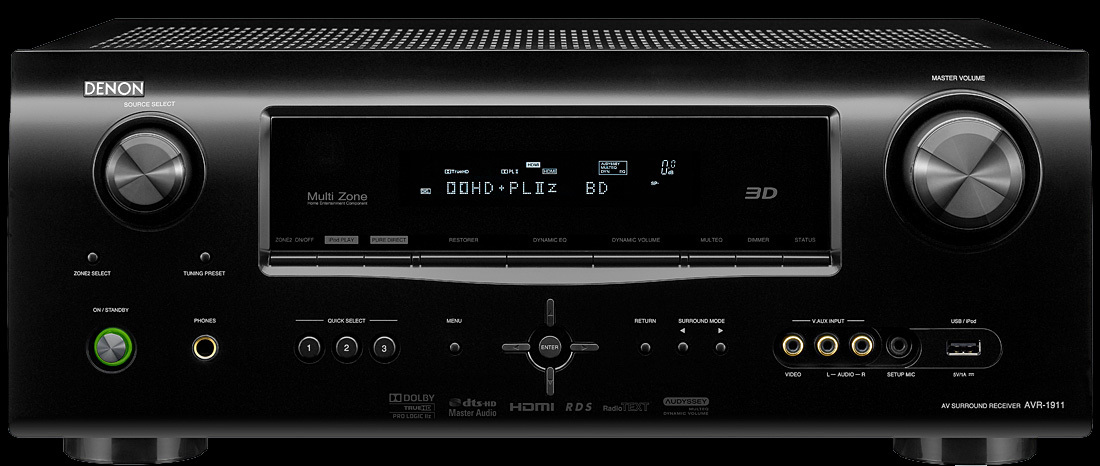 Receiver Denon AVR-1911