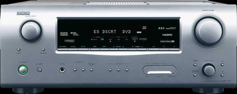 Receiver Denon AVR-1708
