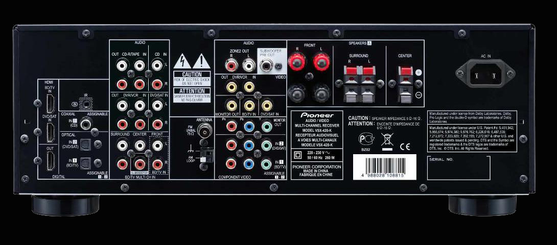 Receiver Pioneer VSX-420