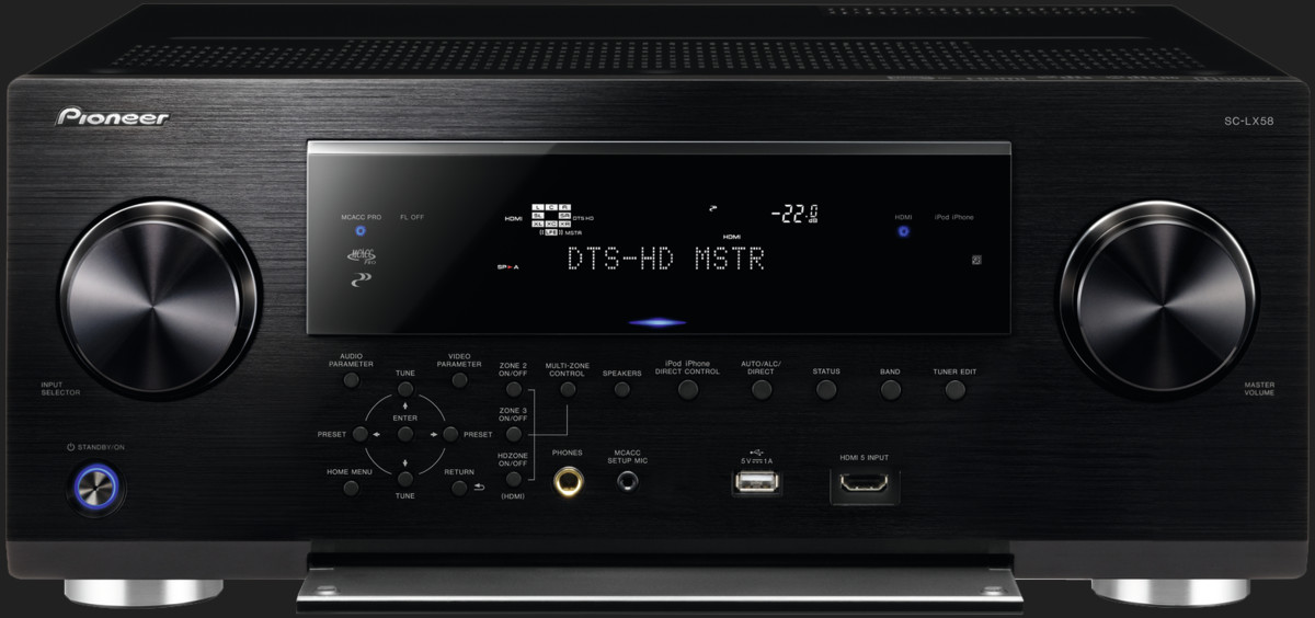 Receiver Pioneer SC-LX58 la AVstore.ro