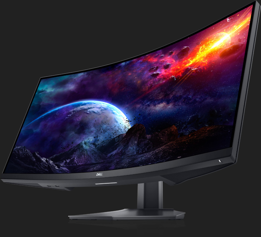 Monitor Dell  S3422DWG Gaming Curved Led, 34