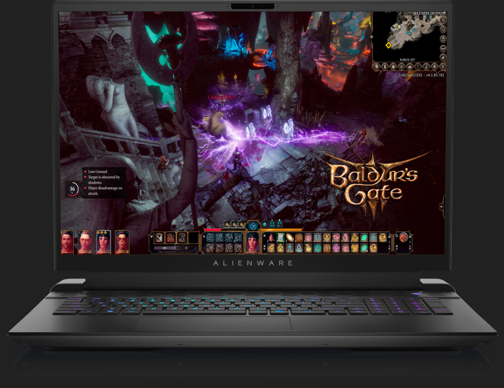 Laptop Dell Alienware M18 R1 QHD+ 165Hz Intel Core i9-13900HX 32GB RAM 1TB SSD RTX4090 Windows 11 Pro