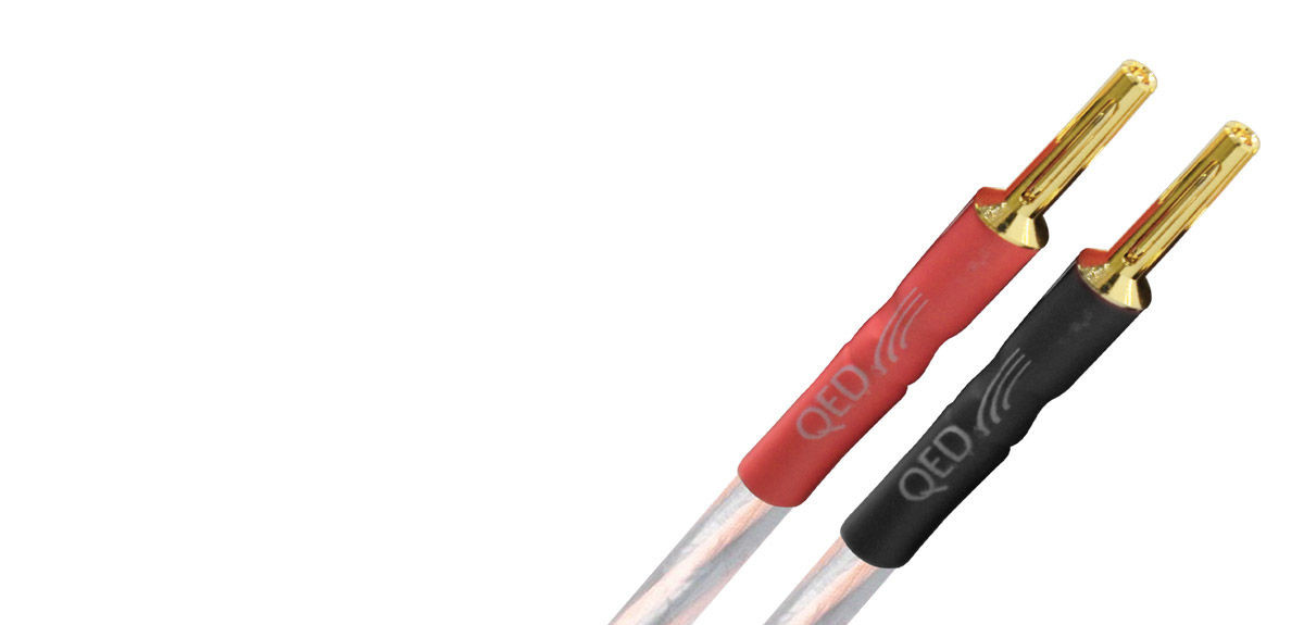 Cablu QED XT25 + conectori banana, 5m