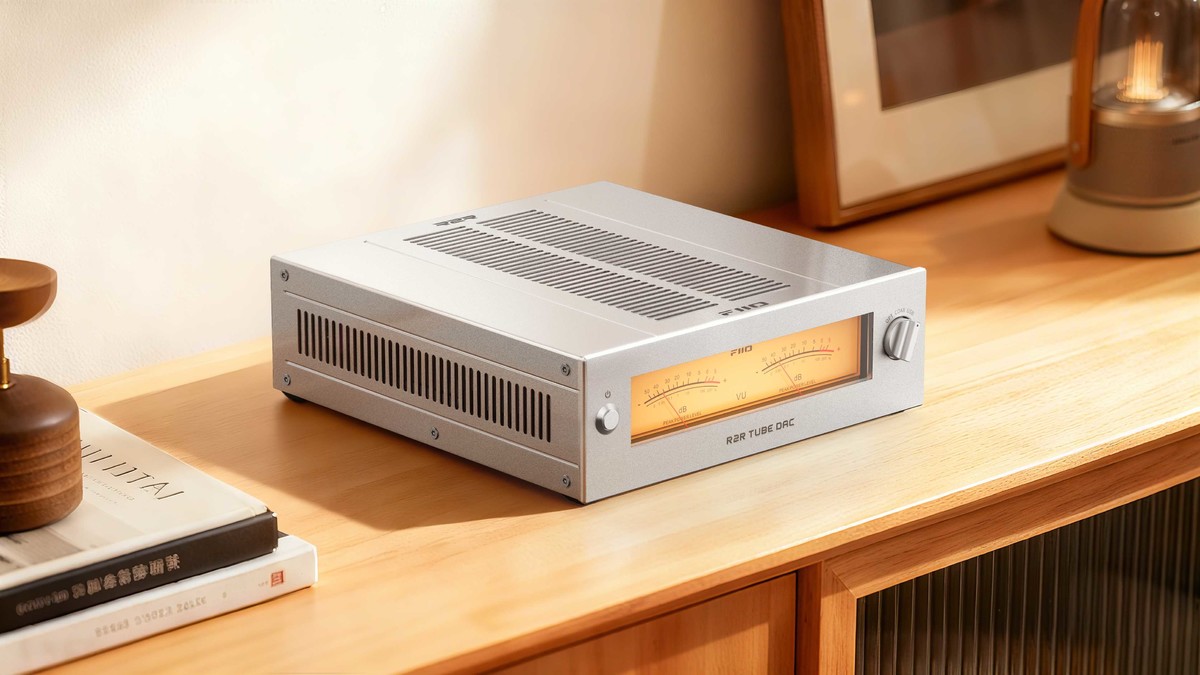 DAC Fiio WARMER R2R DAC tube buffer Resigilat