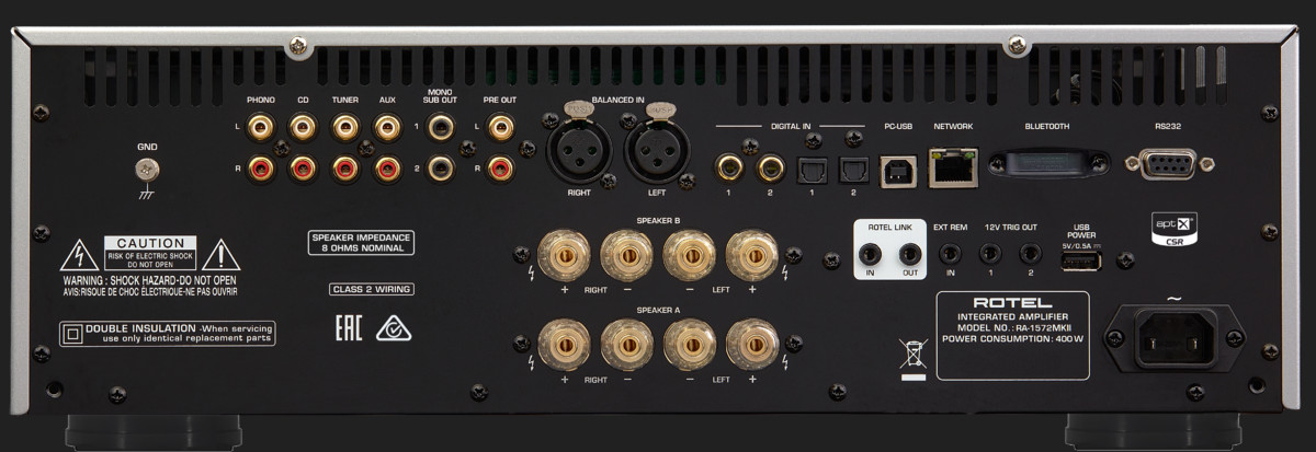 Amplificator Rotel RA-1572 MKII Negru Resigilat