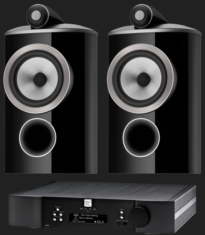 Pachet PROMO Bowers & Wilkins 805 D4 + MOON by Simaudio ACE