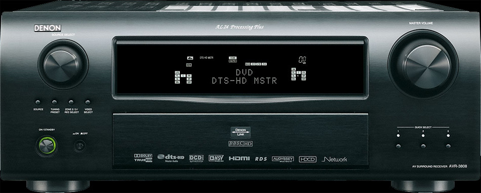 Receiver Denon AVR-3808