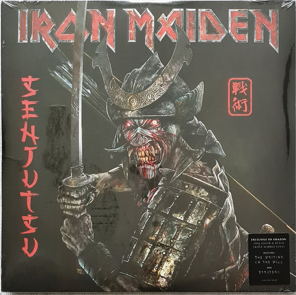 VINIL WARNER MUSIC Iron Maiden - Senjutsu ( silver / black )