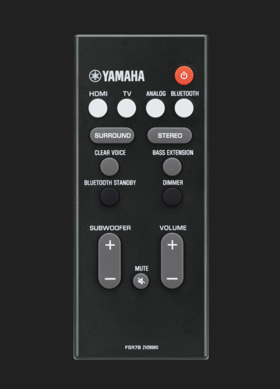 Soundbar Yamaha YAS-207