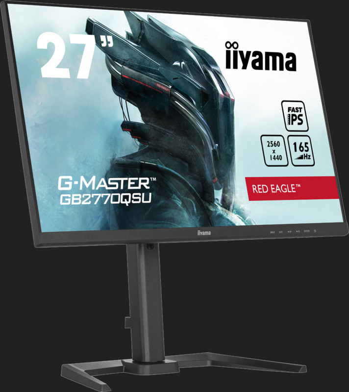 Monitor IIYAMA GB2770QSU-B5, ETE Fast IPS Gaming, G-Master 27