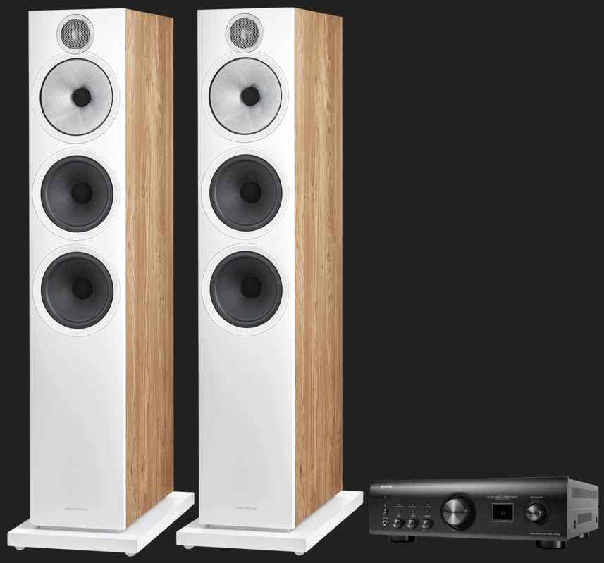 Pachet PROMO Bowers & Wilkins 603 S3 + Denon PMA-1700NE