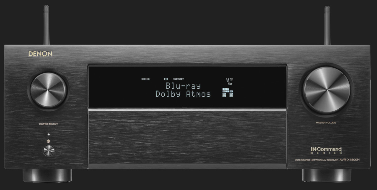 Receiver Denon AVC-X4800H Black Resigilat
