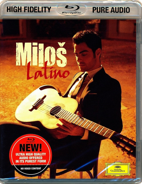 BLURAY Deutsche Grammophon (DG) Milos Karadaglic - Latino ( Bluray Audio )