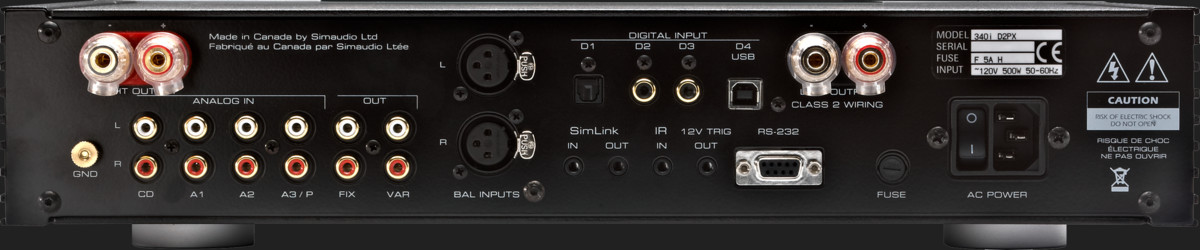 Amplificator MOON by Simaudio 340i D3PX