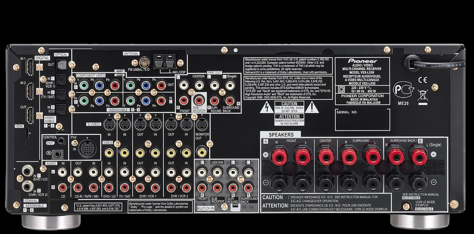Receiver Pioneer VSX-LX50
