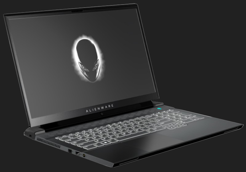  Laptop Alienware m17 R3, Intel i7-10750H 5.1GHz, 17.3 , FHD, 32GB, 2x2TB+512 GB SSD,RTX2080 SUPER resigilat