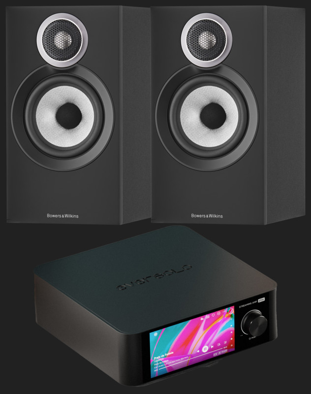 Pachet PROMO Bowers & Wilkins 607 S3 + Eversolo Play