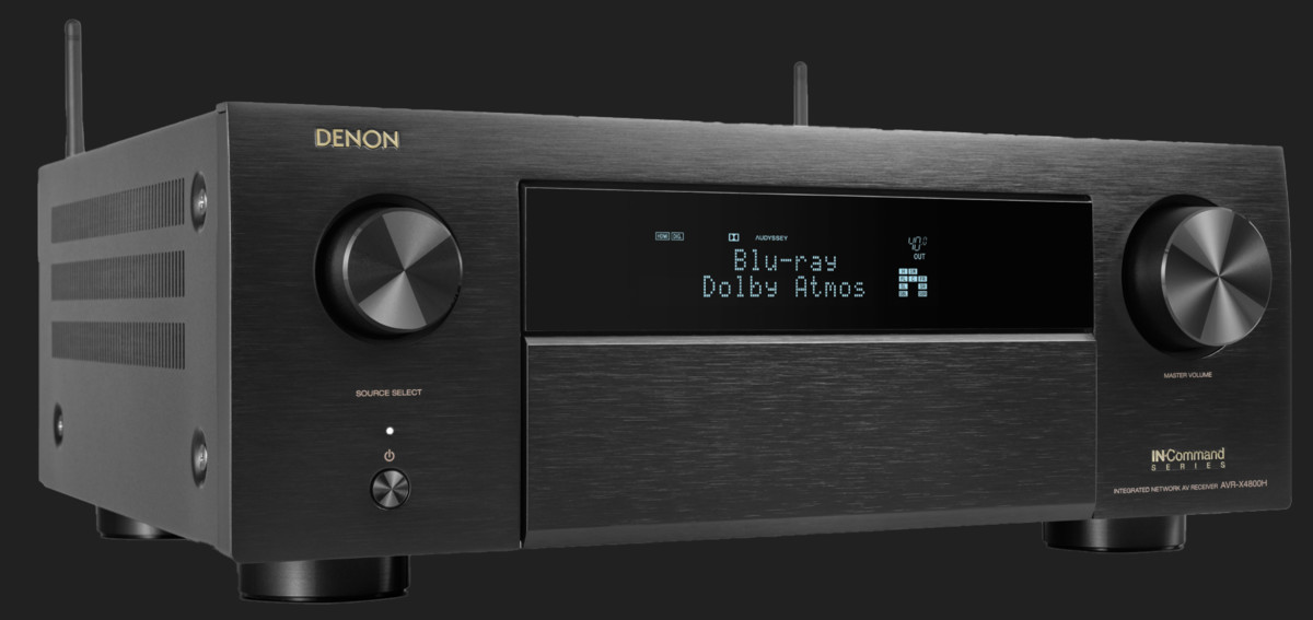 Receiver Denon AVC-X4800H Black Resigilat
