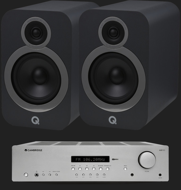 Pachet PROMO Q Acoustics 3030i + Cambridge Audio AXR85