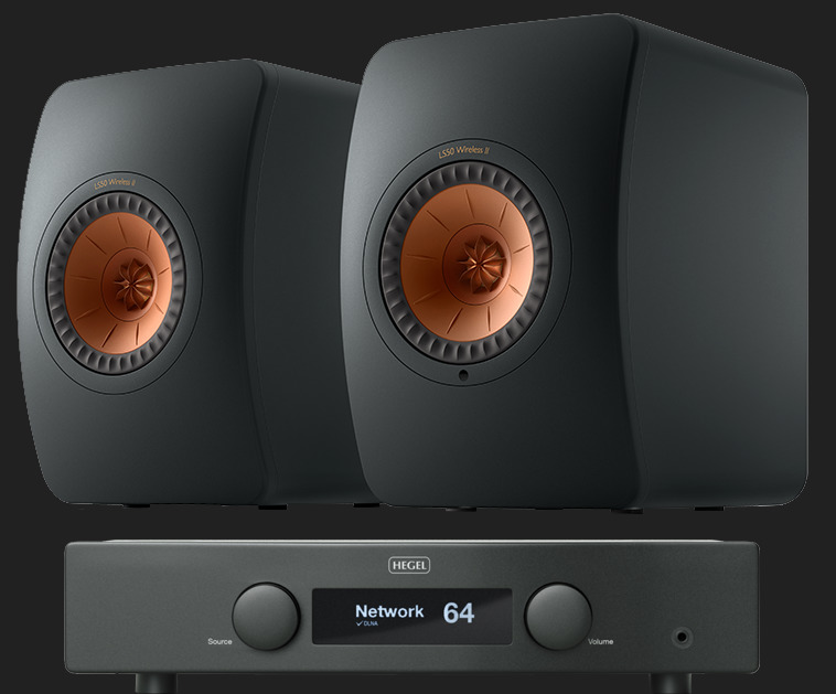 Pachet PROMO KEF LS50 Meta + Hegel H95