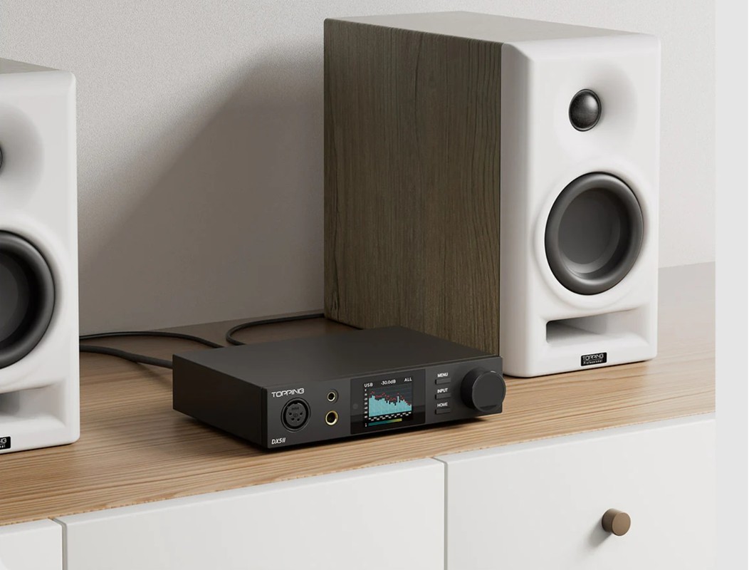 DAC Topping DX5 II Negru