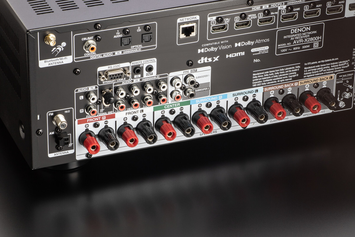 Receiver Denon AVR-X2800H