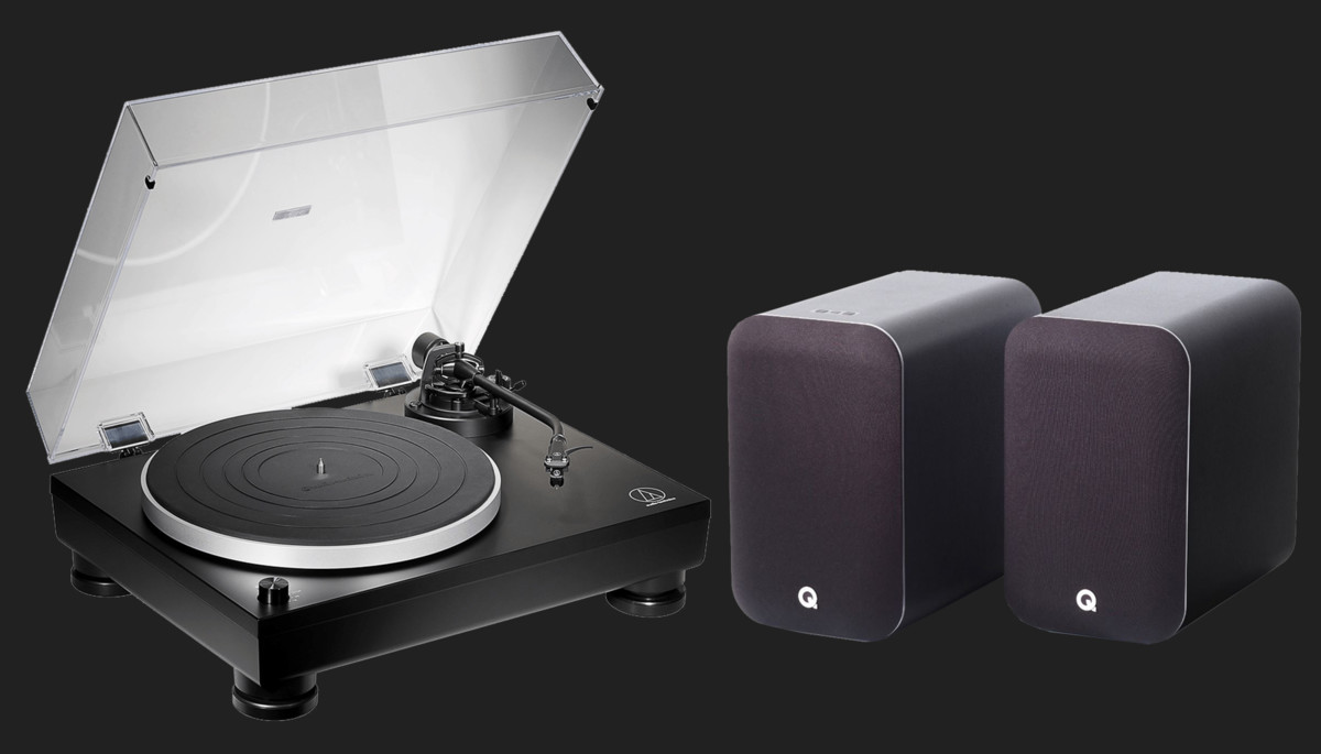 Pickup Audio-Technica AT-LP5X + Q Acoustics M20