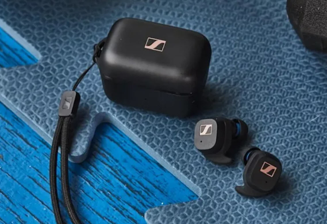 Casti Sport Sennheiser Sport True Wireless Black