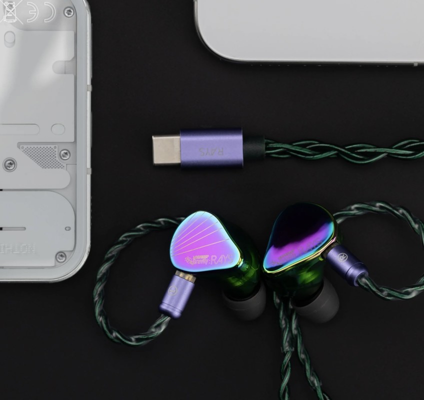 Casti PC/Gaming Moondrop MOONDROP RAYS Gaming In-Ear Monitor