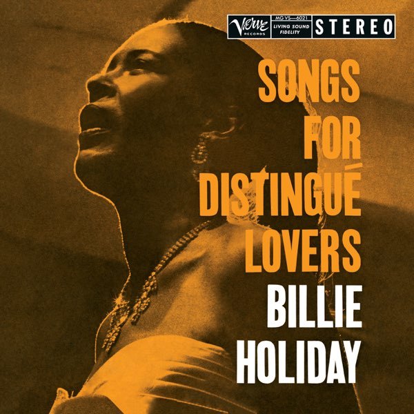 VINIL VERVE Billie Holiday - Songs For Distingue Lovers