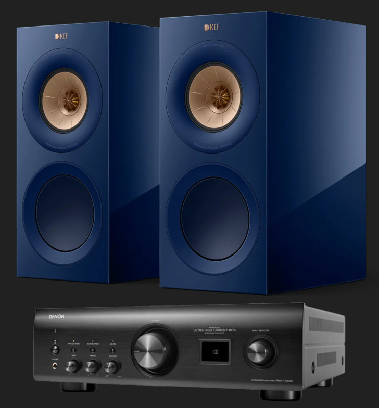 Pachet PROMO KEF R3 Meta + Denon PMA-1700NE