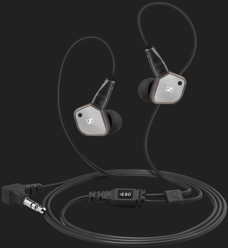 Casti Hi-Fi Sennheiser IE 80 Resigilat